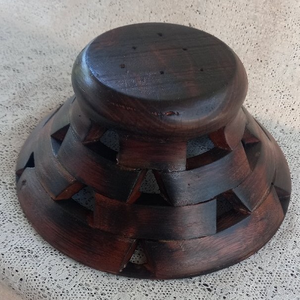 African Woodturned Bowl image 2