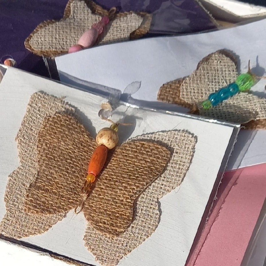 Handsewn Hessian Decals