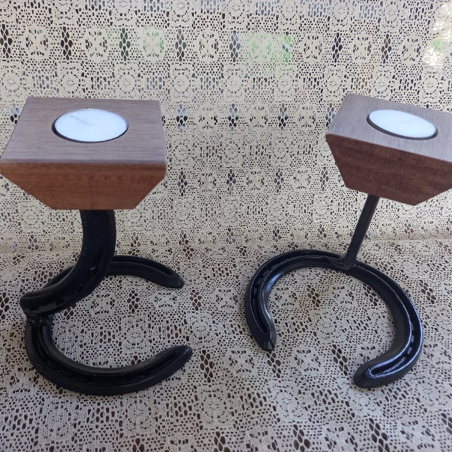 Unique Set Candle Holders