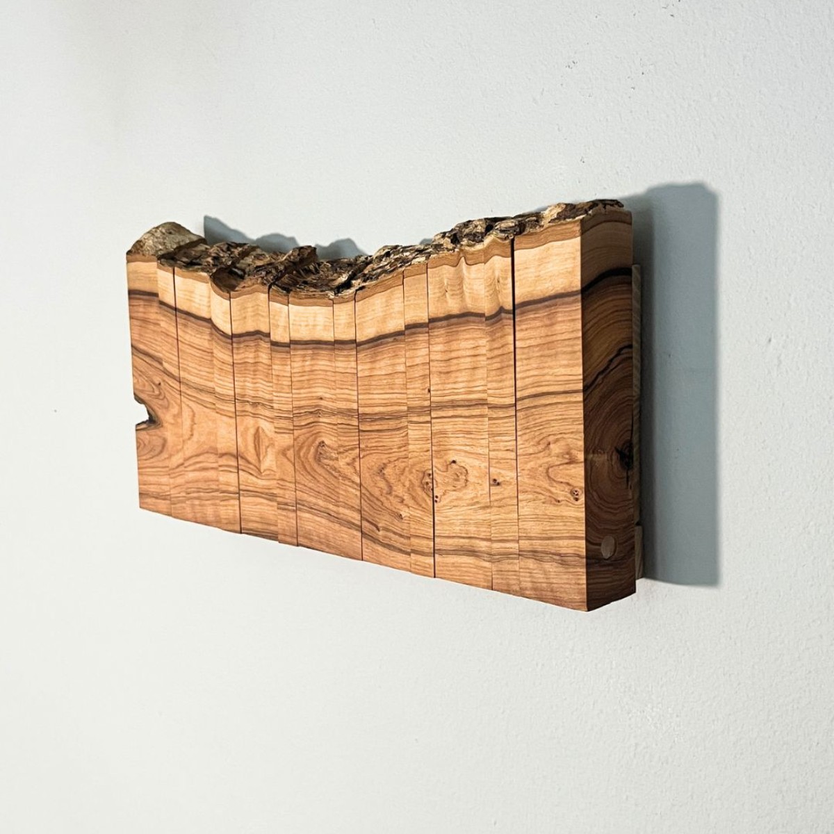 Live Edge Wild Olive Coat Rack image 3