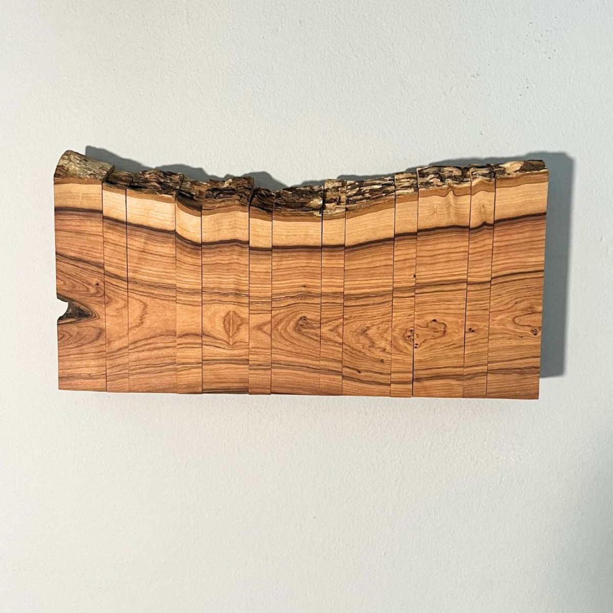 Live Edge Wild Olive Coat Rack image 2