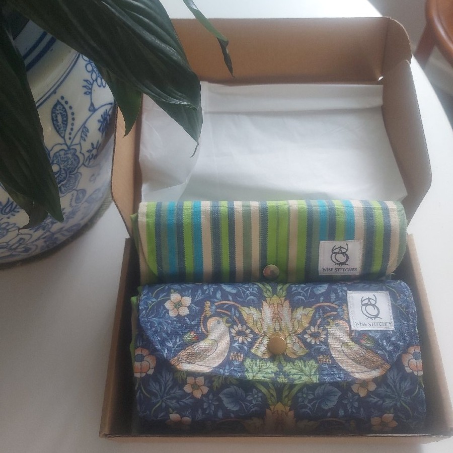Handmade Wallet Shopper Set image 2