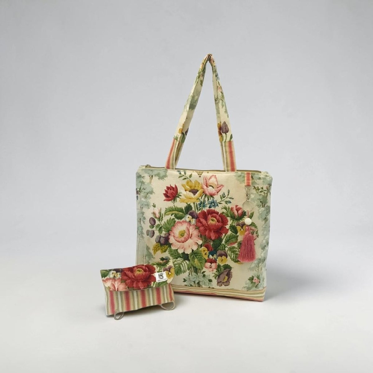 Handmade Vintage Tote Bag
