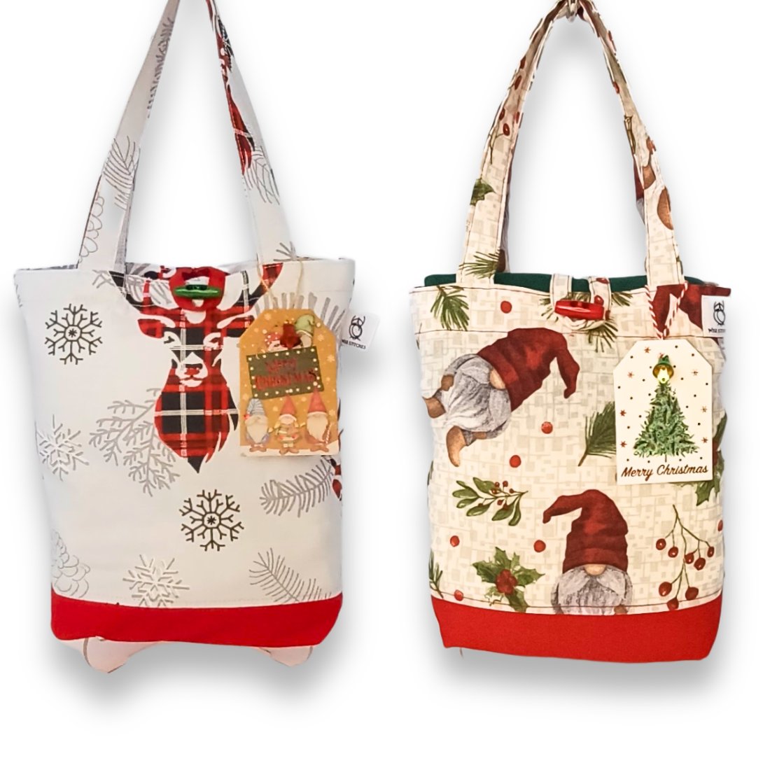 Handmade Xmas Gift Bags