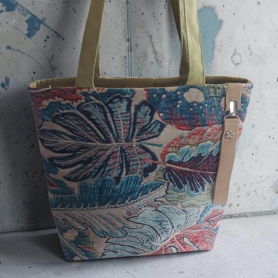 Handmade Velvet Tote Bag