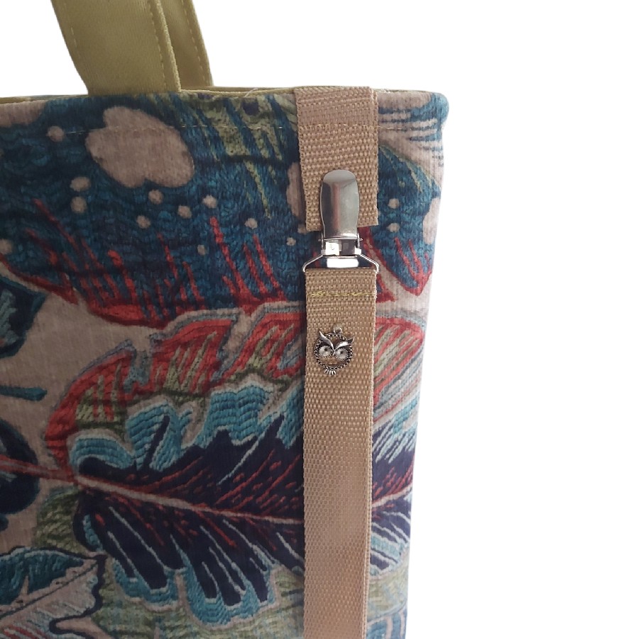 Handmade Velvet Tote Bag image 2