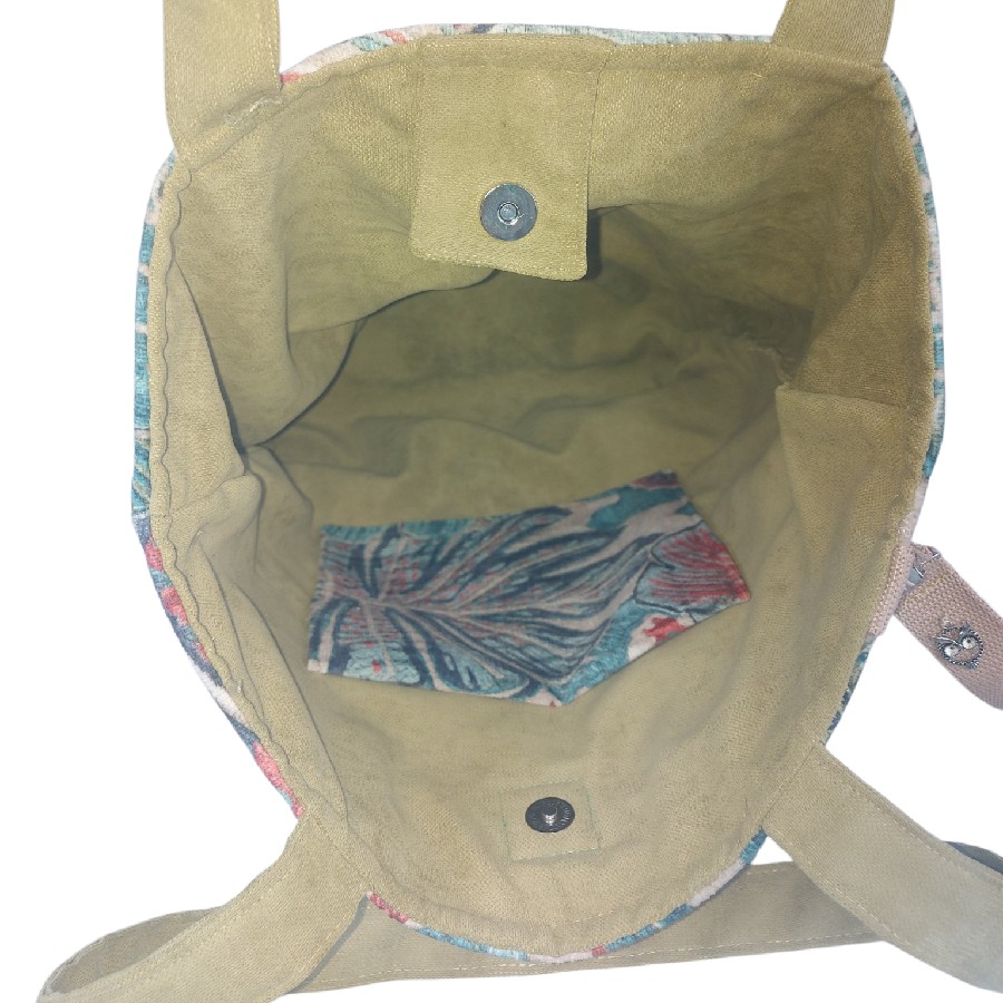 Handmade Velvet Tote Bag image 3