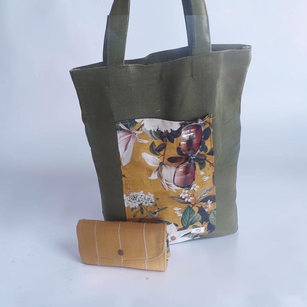 Handy Handmade Wallet Shopper.