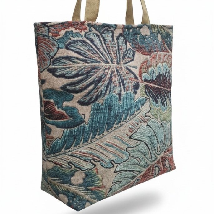 Handmade Velvet Tote Bag