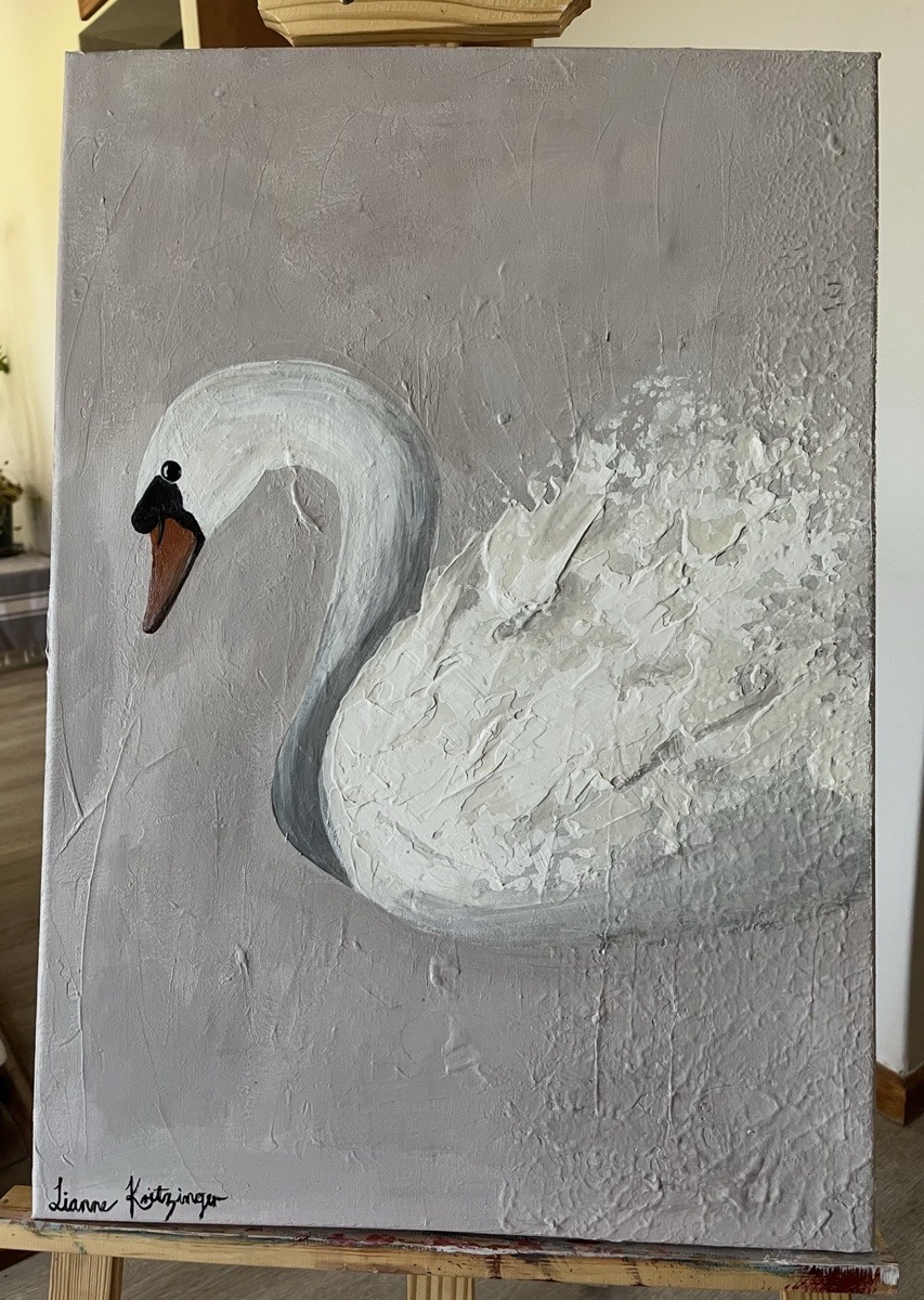 “Feathered Echoes” Original Painting