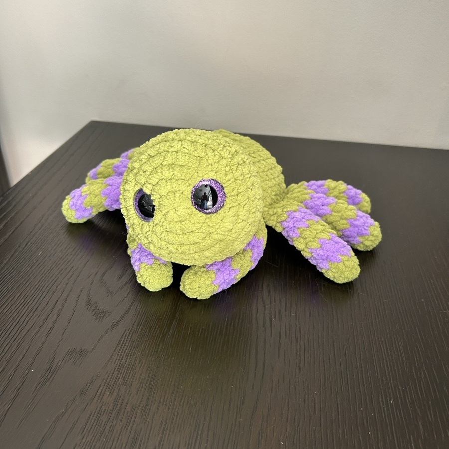 Green & Purple Spider