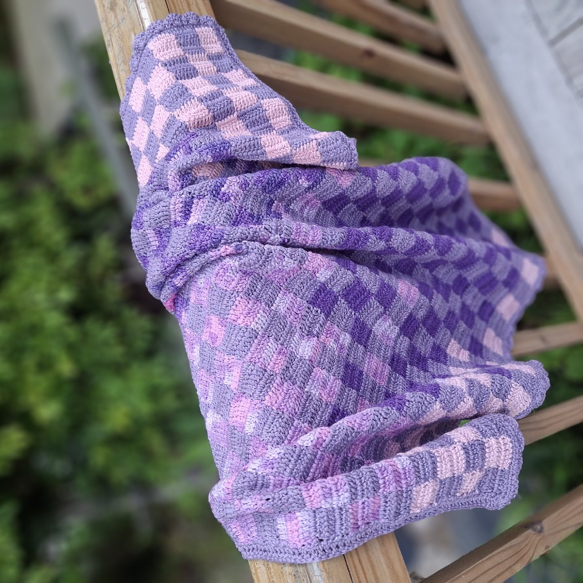 SALE! Cotton Blanket -Pansy