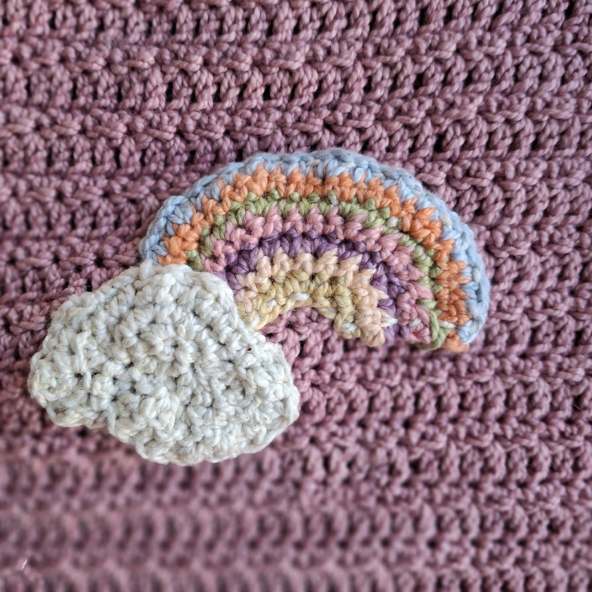 Baby Sweater -Dusty Pink image 2