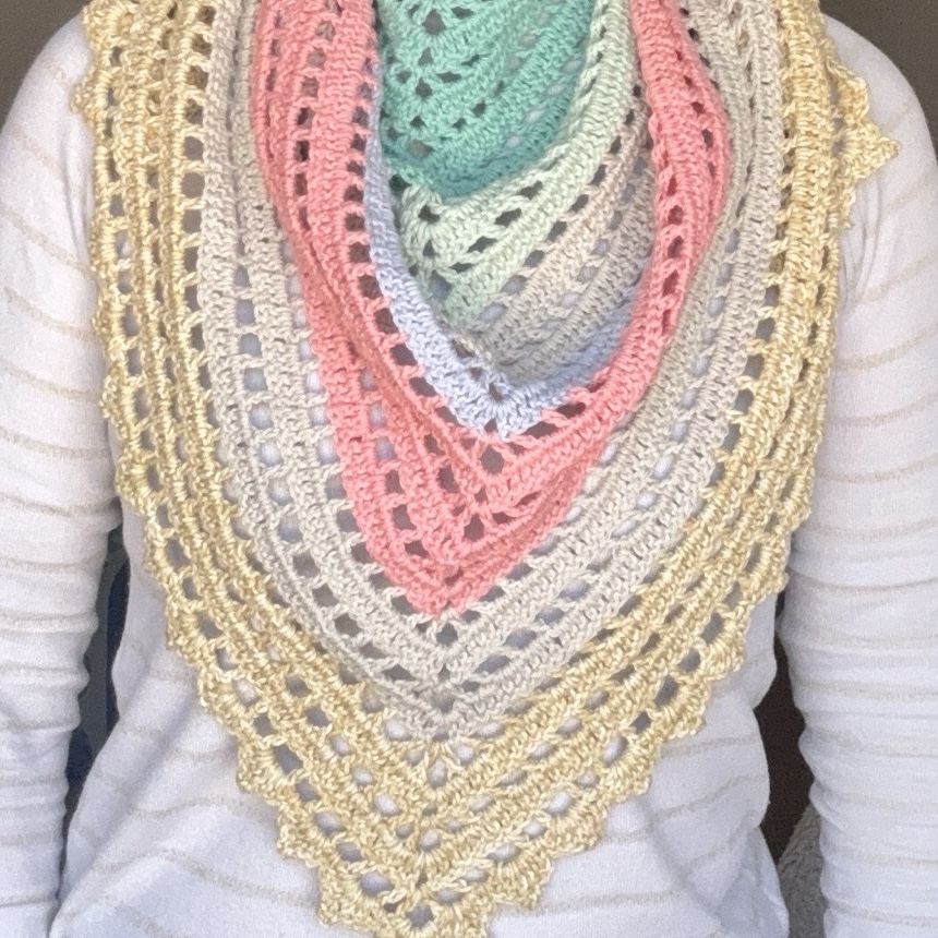 Pastel Shawl