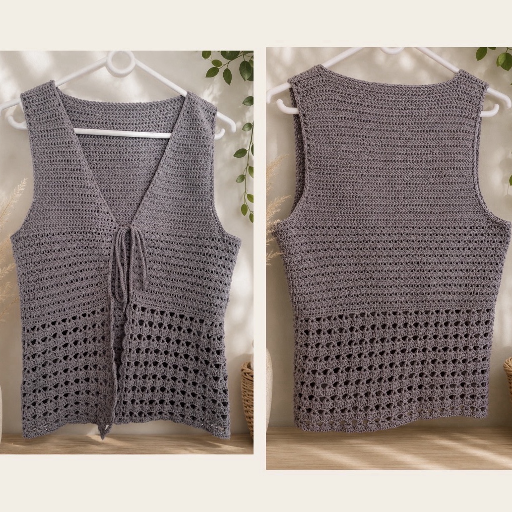 Crochet Vest