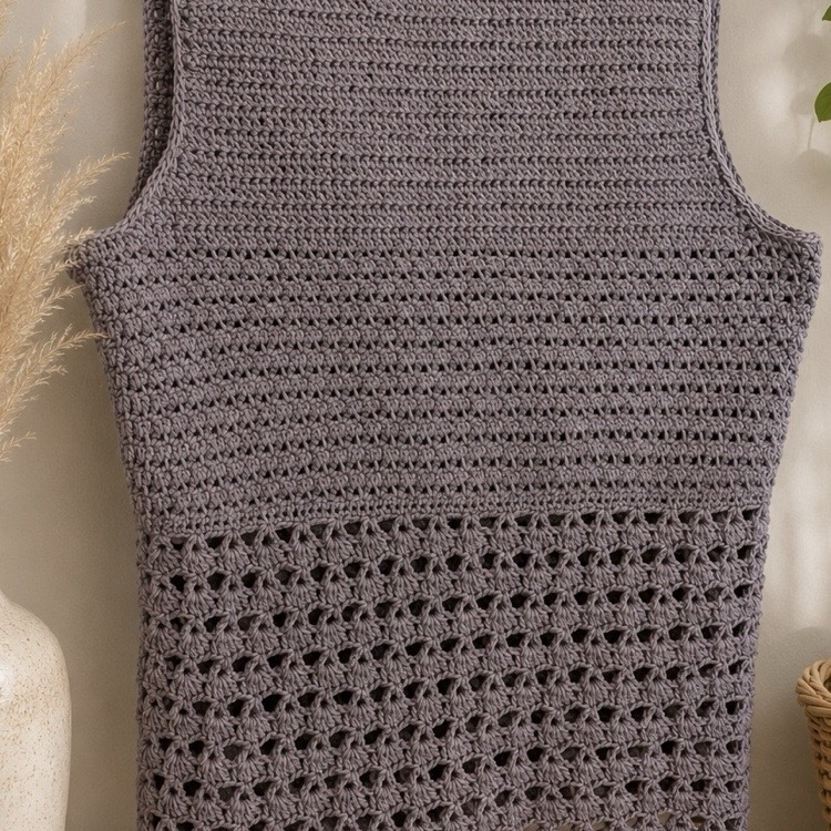 Crochet Vest image 2