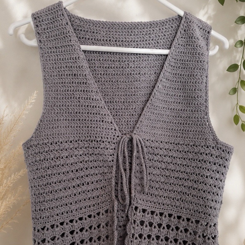 Crochet Vest image 3
