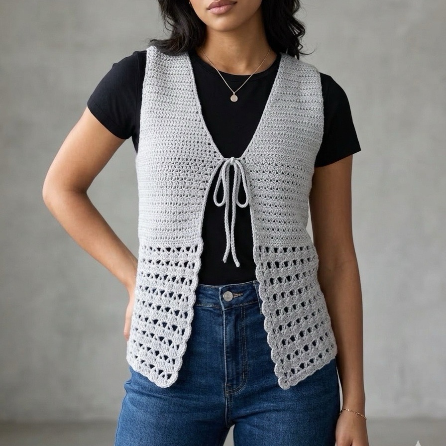 Crochet Vest image 8