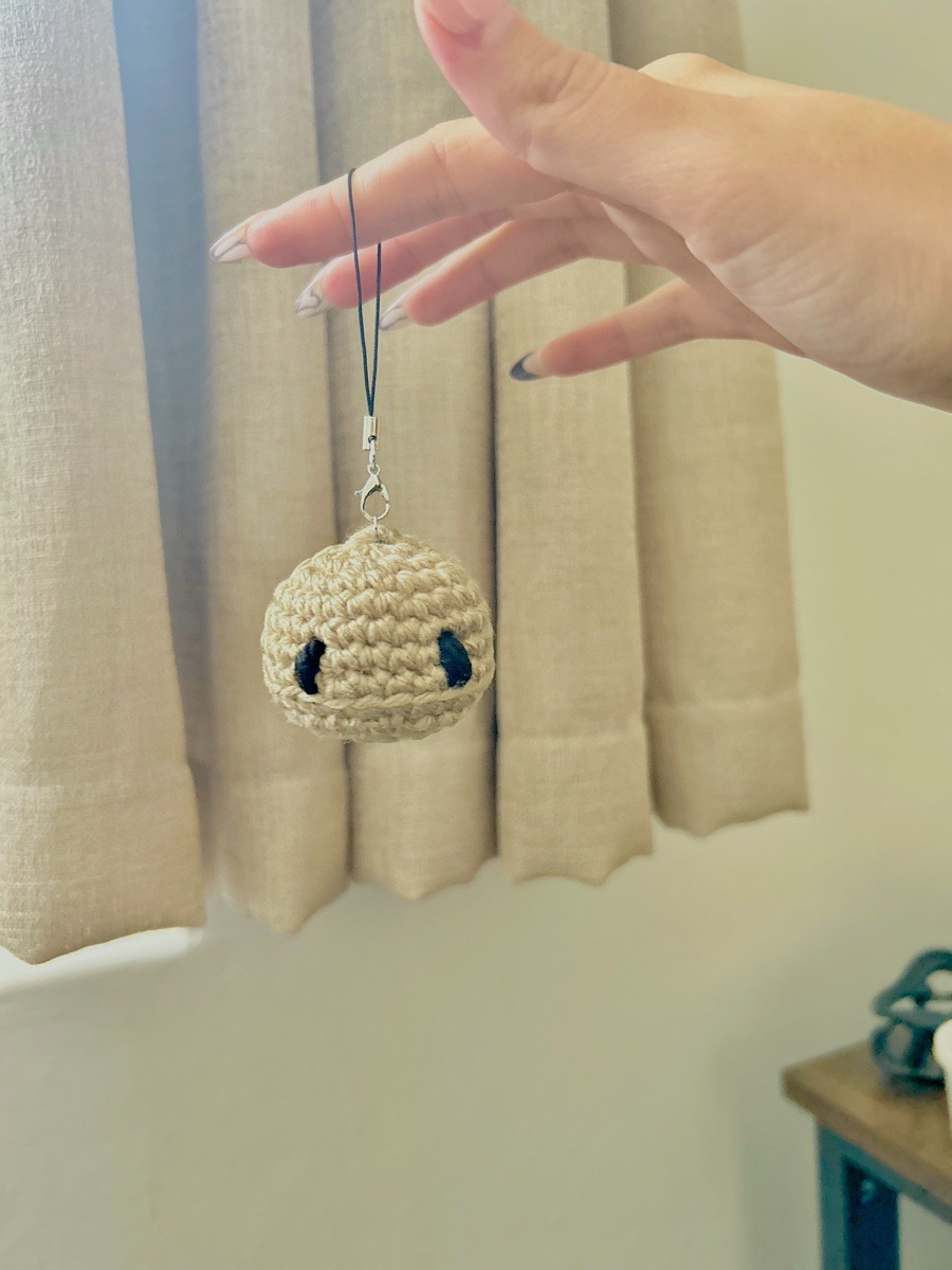Pebble Plush Keychain | Phone Charm