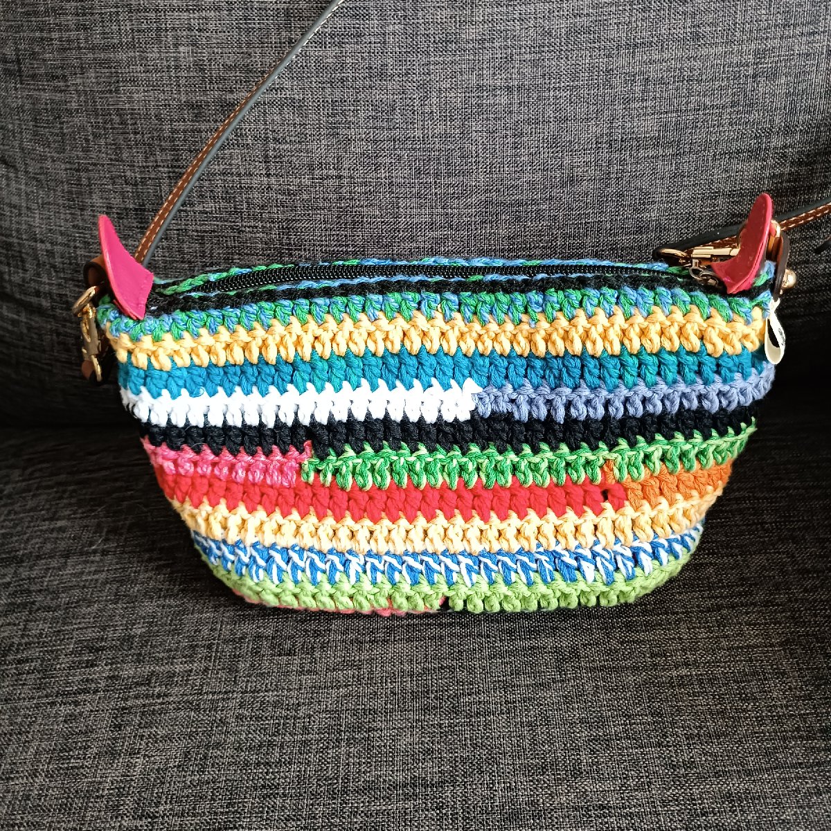 Striped Handbag image 2