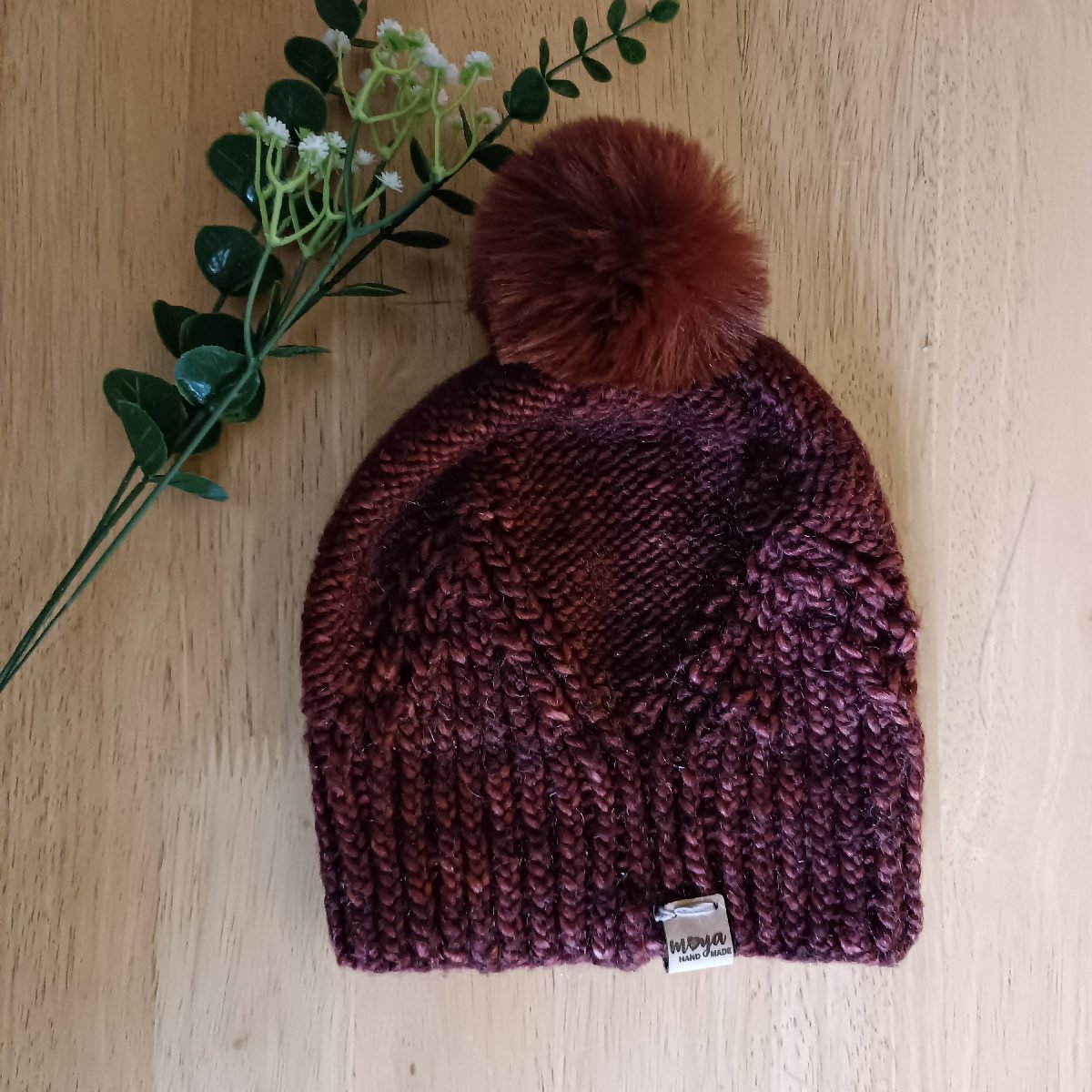 Hand-knitted Beanie - Adult Size
