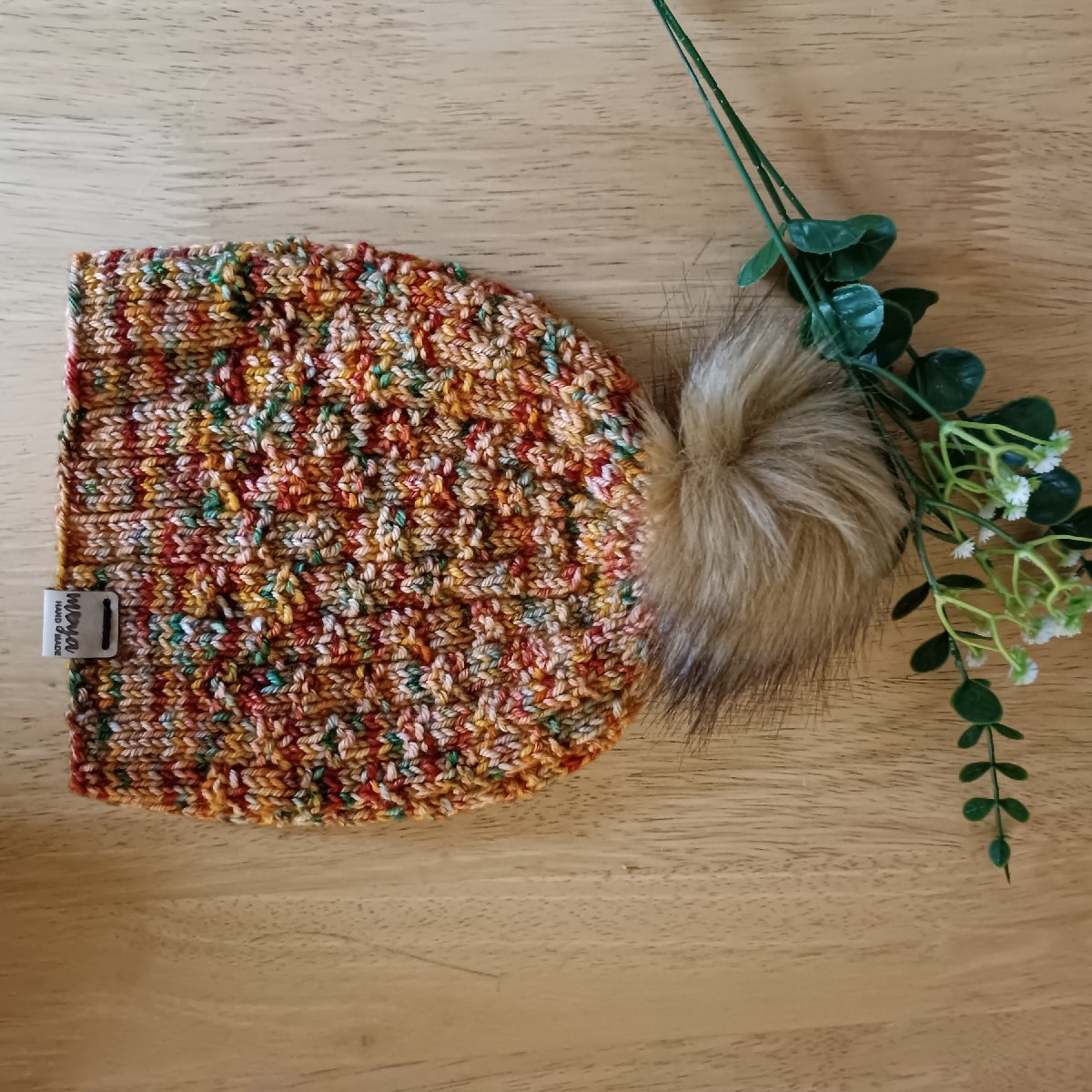 Hand-knitted Beanie