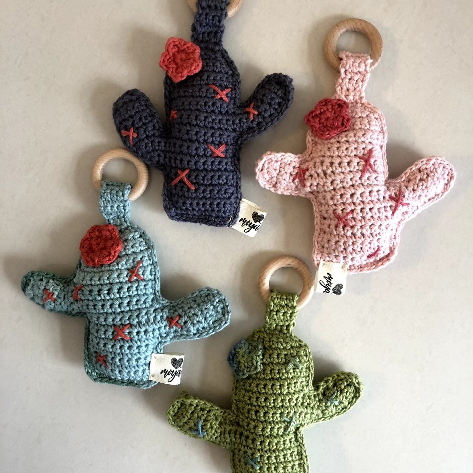 Cactus Teether Toy