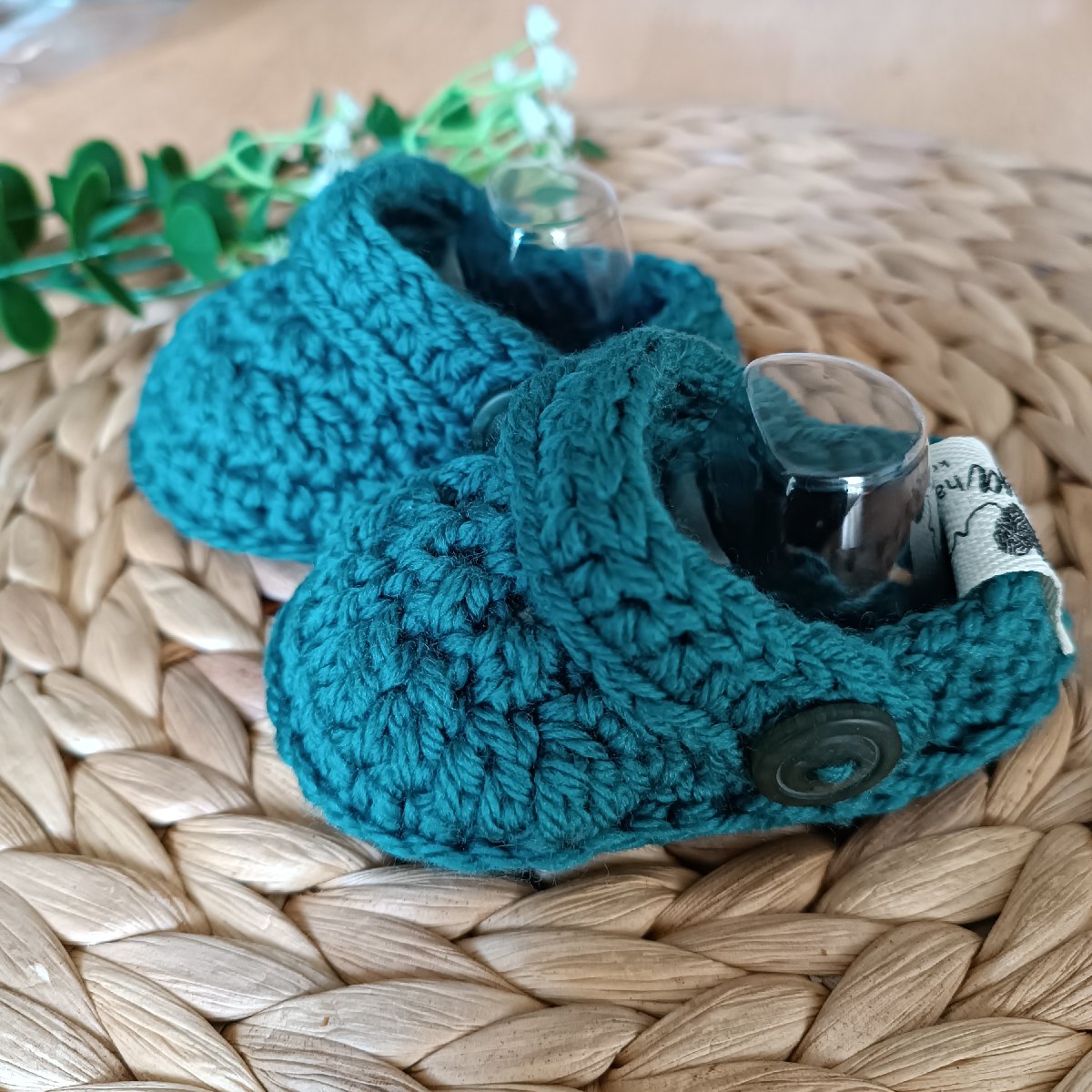 Handmade Baby "Crocs" Shoes