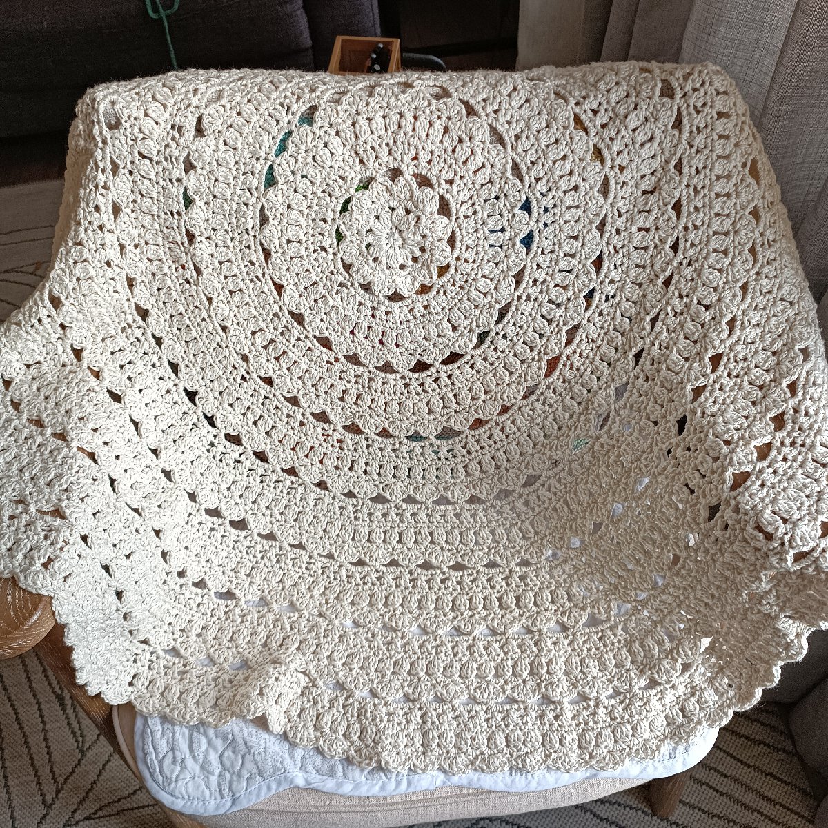 Round Baby Blanket