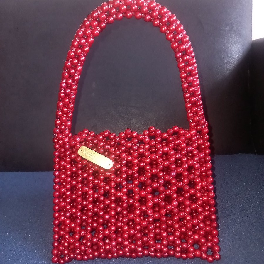 Handmade Beaded Bag