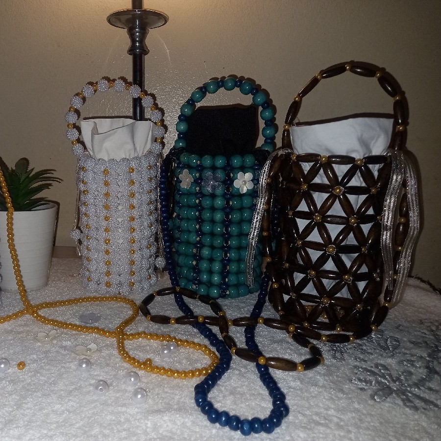 Handmade Beaded Bag