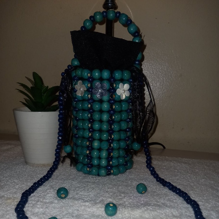 Handmade Beaded Bag image 2