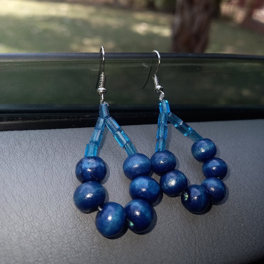 Handmade Earrings with Beads