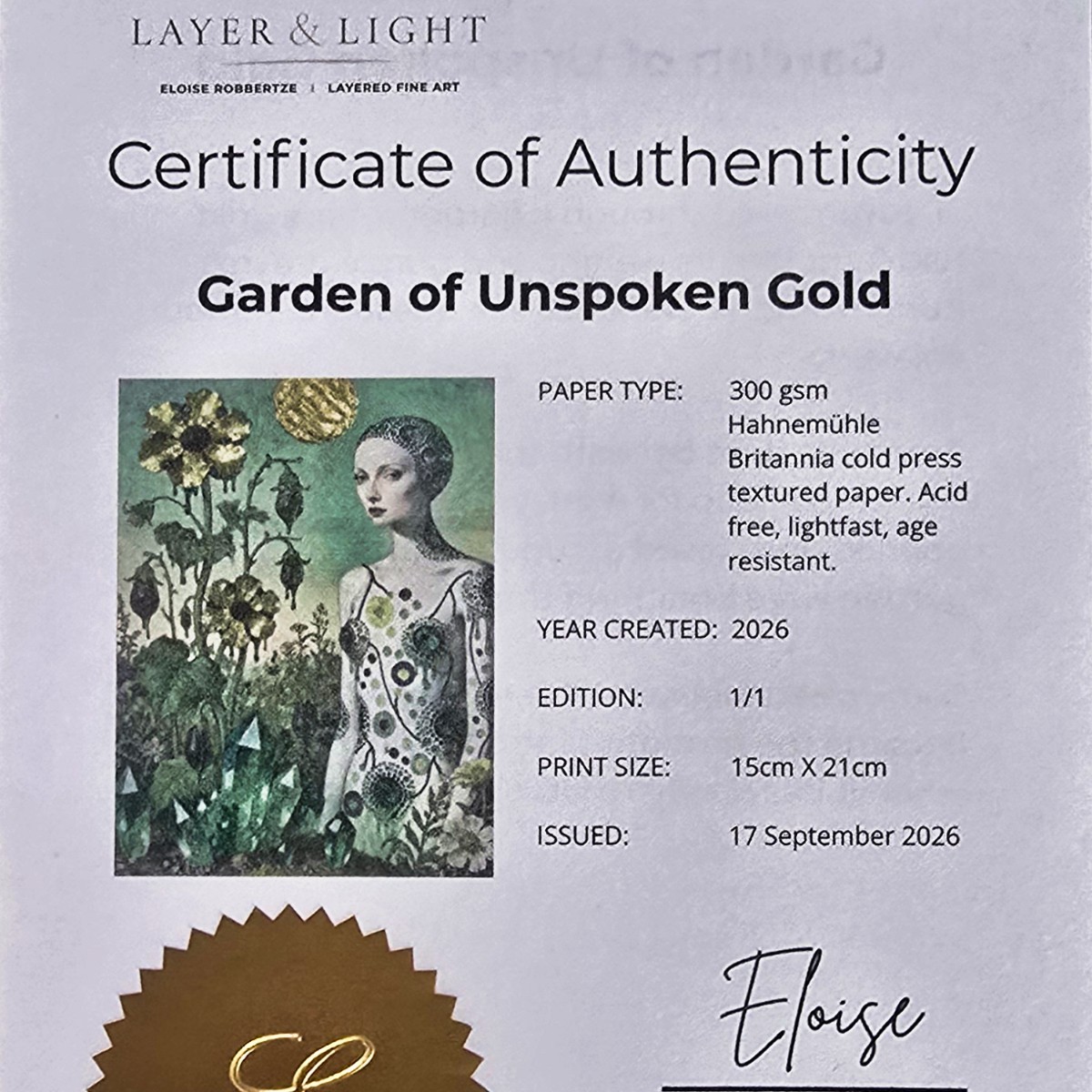 Garden of Unspoken Gold image 6