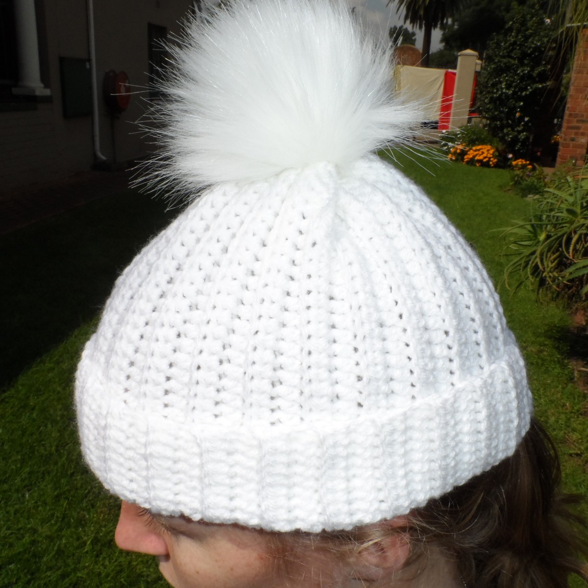 Beanie white