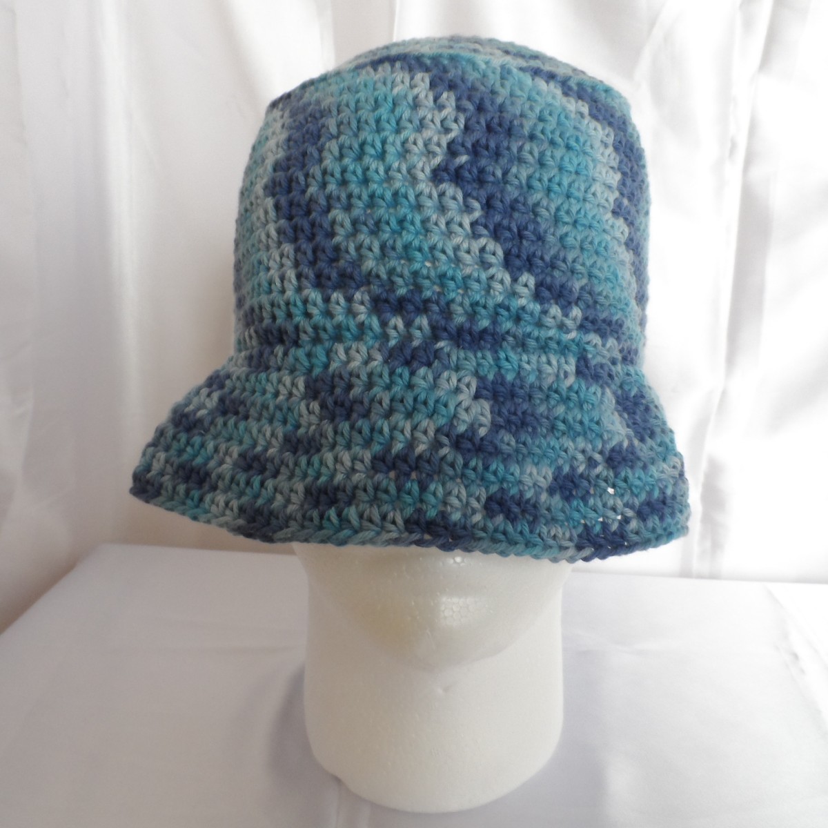 Bucket hat blue image 2
