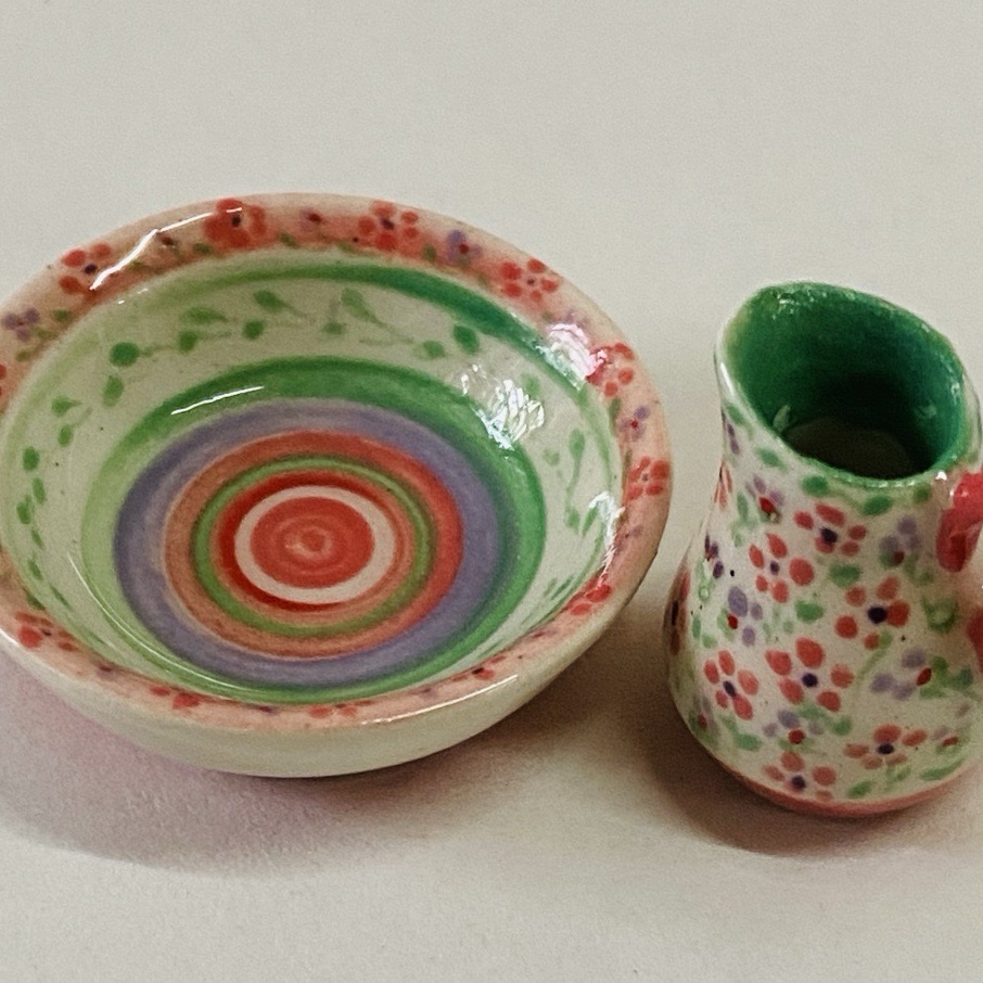 Washbowl And Jug.