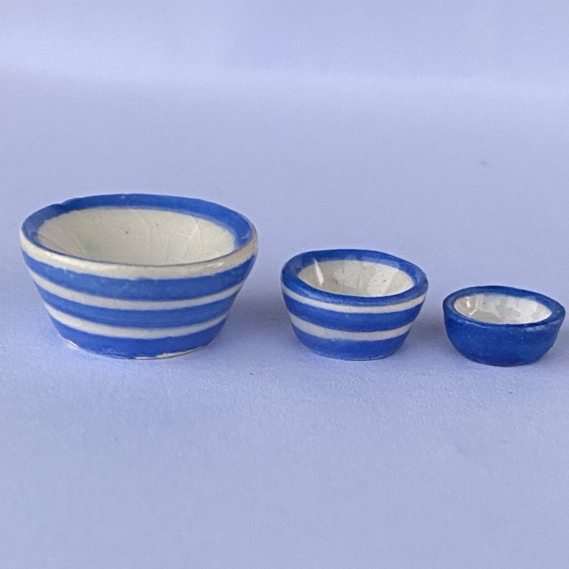 Blue And White Miniature Bowls
