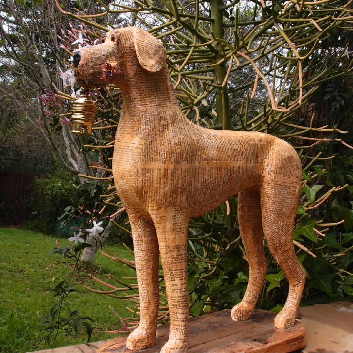 Ace: Great Dane Lamp - Fawn / dictionary variation image 3