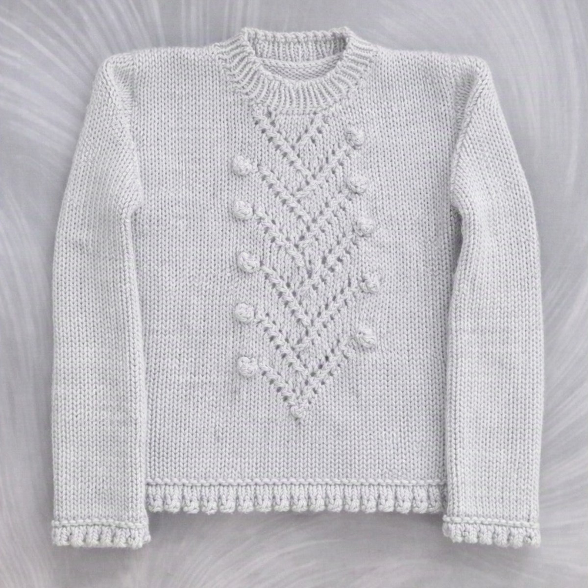 Bobbles and lace