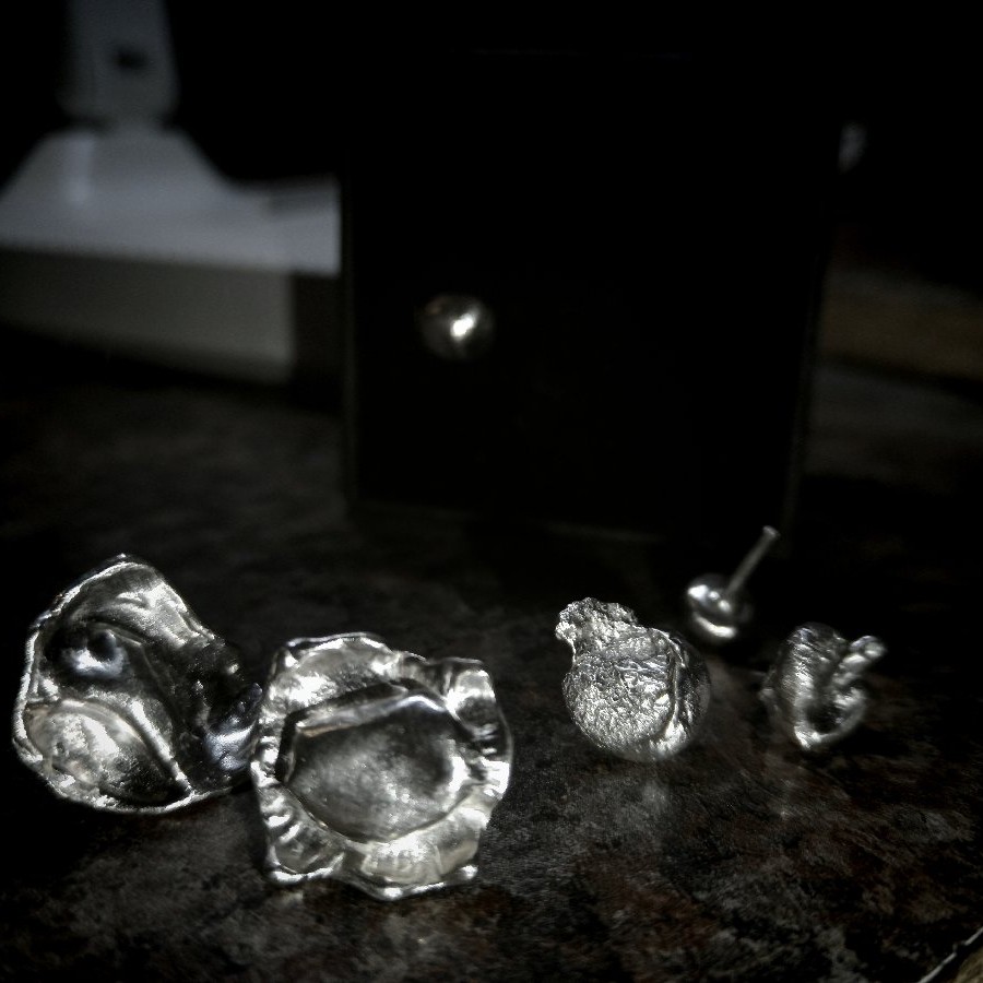Abstract Stud Earings image 3
