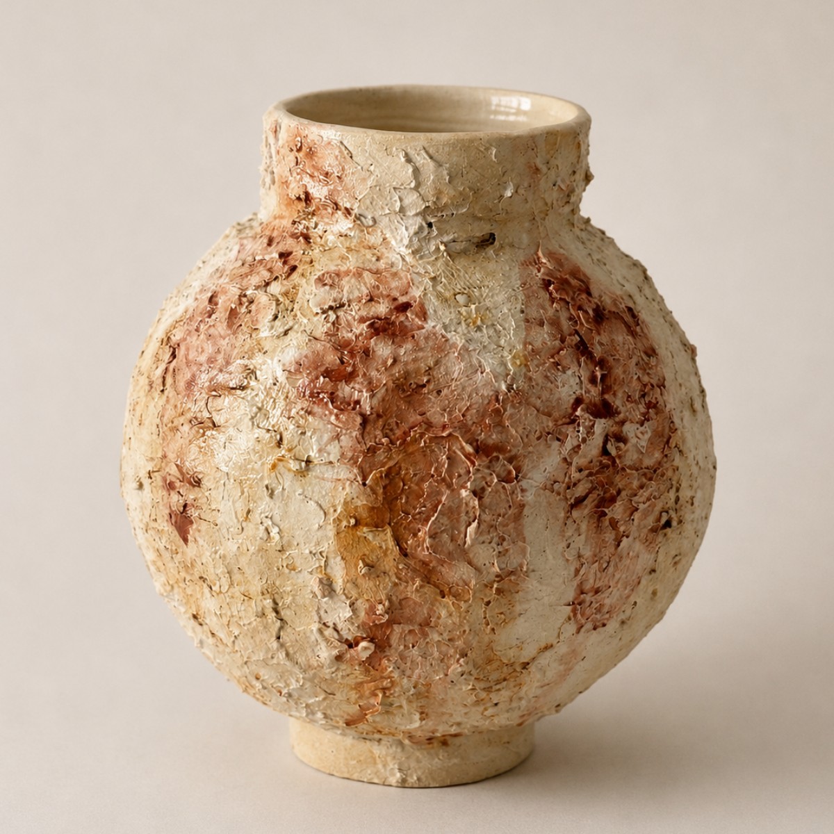 Textured Moon Jar