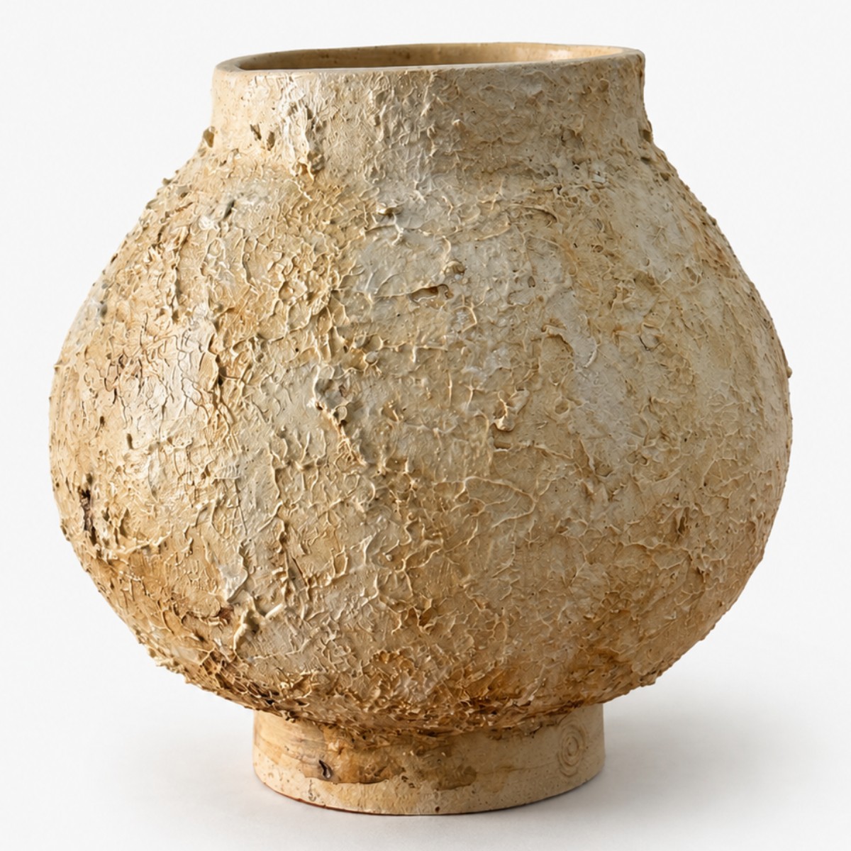 Textured Moon Jar image 5