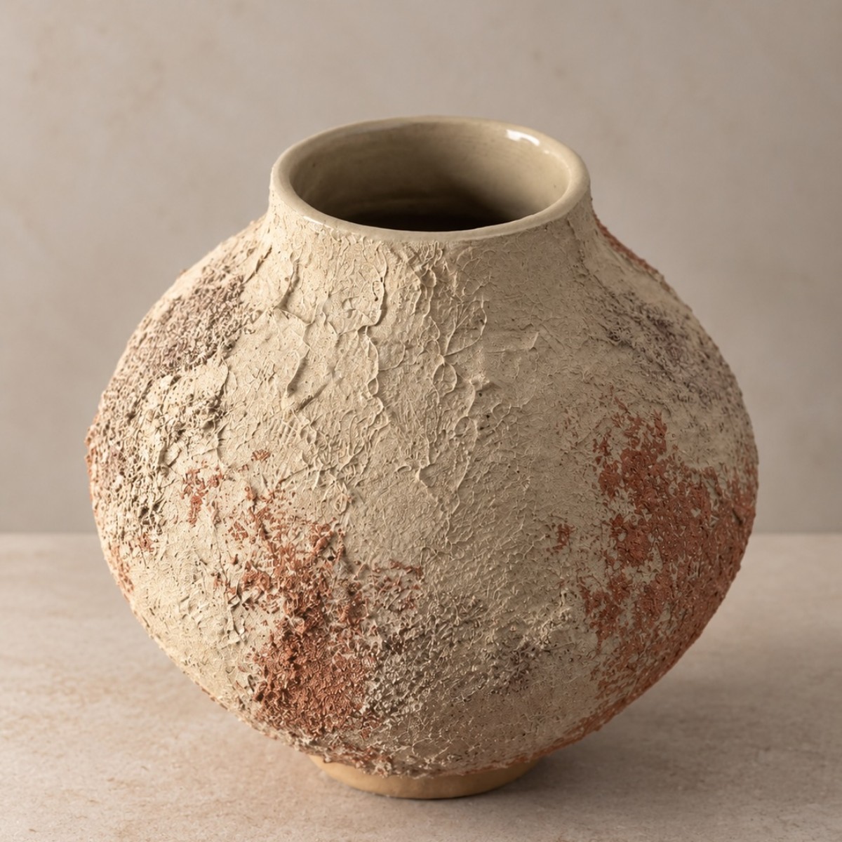 Textured moon jar image 2