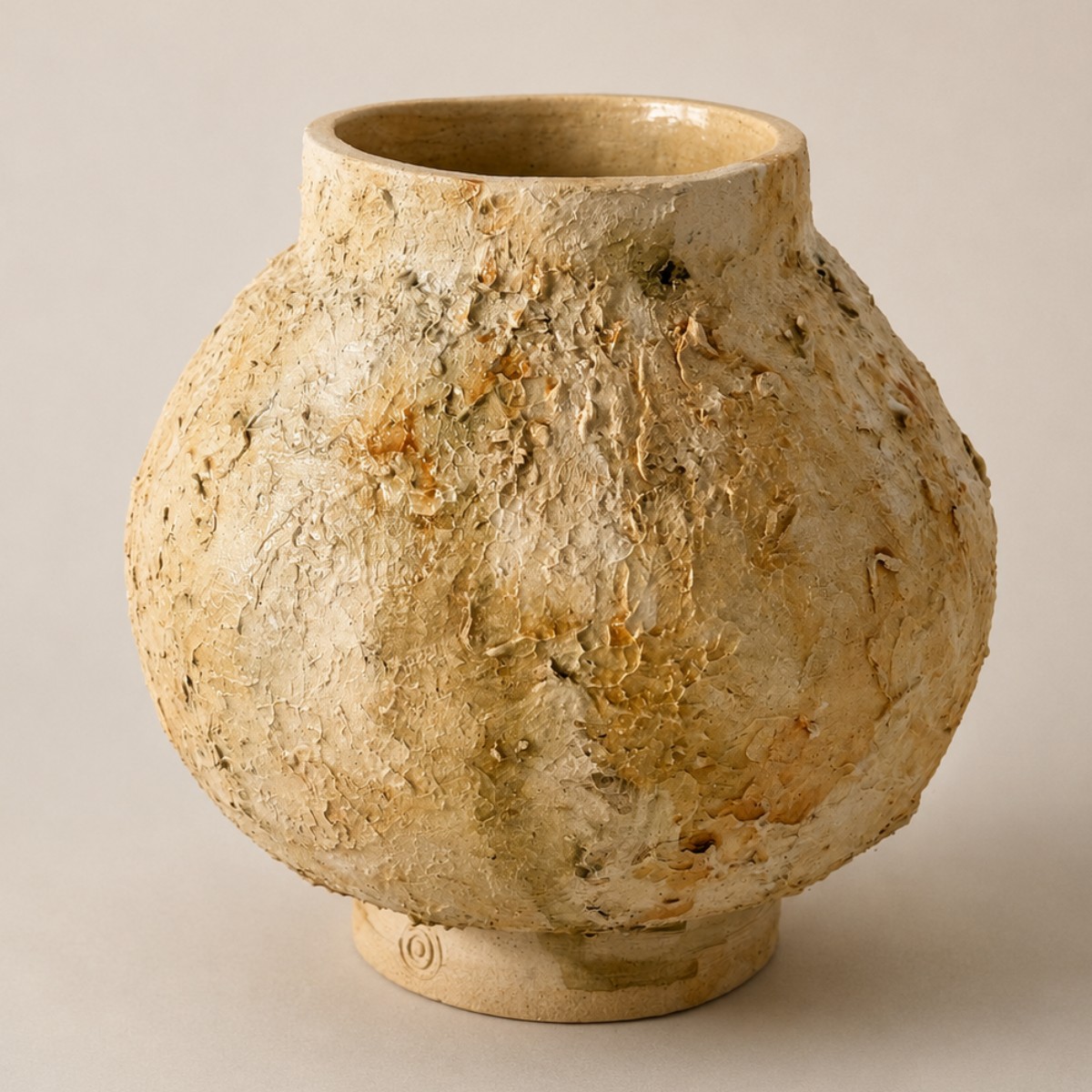 Textured Moon Jar image 3