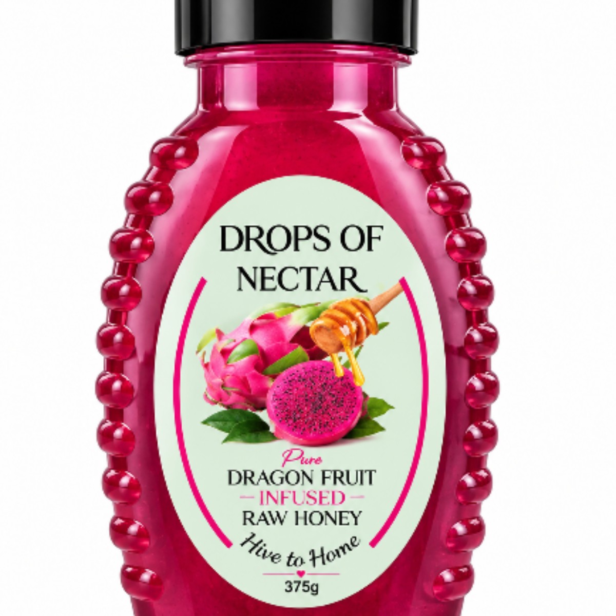 375g Dragon Fruit infused Honey
